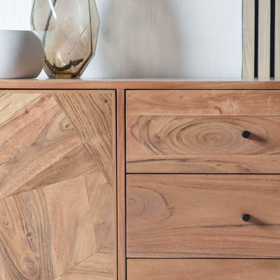 Gallery Interiors Oklahoma 2 Door 3 Drawer Sideboard
