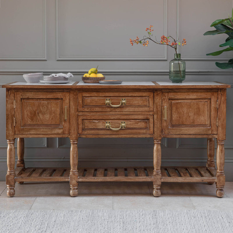 Gallery Interiors Chigwell 2 Drawer 2 Door Sideboard