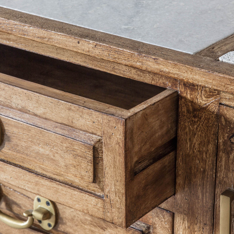 Gallery Interiors Chigwell 2 Drawer 2 Door Sideboard