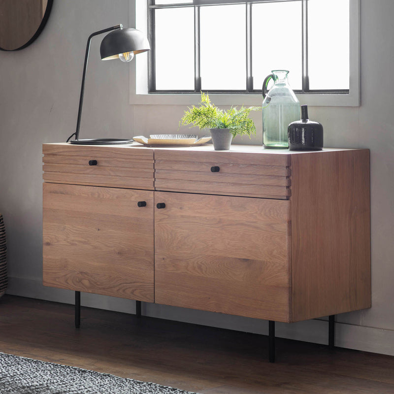 Gallery Interiors Okayama 2 Drawer 2 Door Sideboard