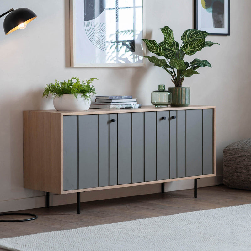 Gallery Interiors Fuji 3 Door Sideboard