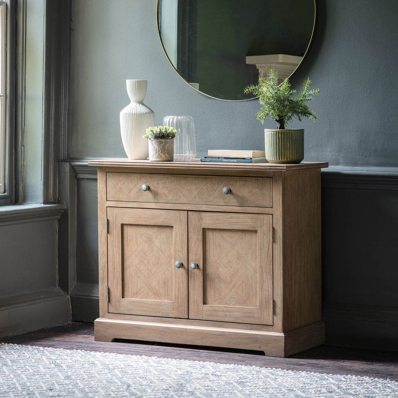 Gallery Interiors Mustique 2 Door 1 Drawer Sideboard
