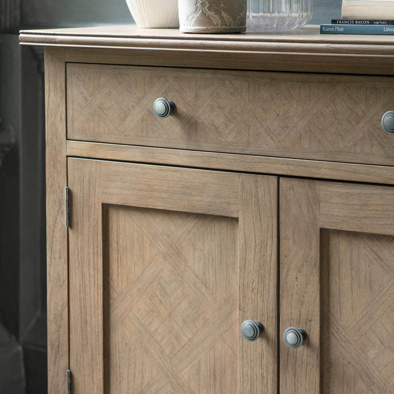 Gallery Interiors Mustique 2 Door 1 Drawer Sideboard