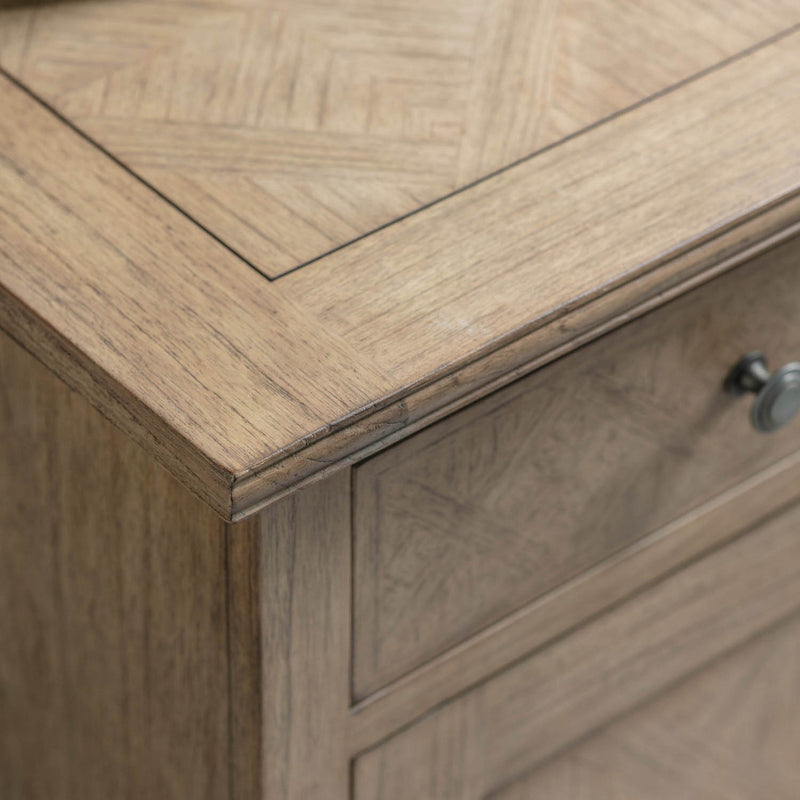 Gallery Interiors Mustique 2 Door 1 Drawer Sideboard