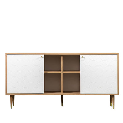 Gallery Interiors Newbury Sideboard Oak White