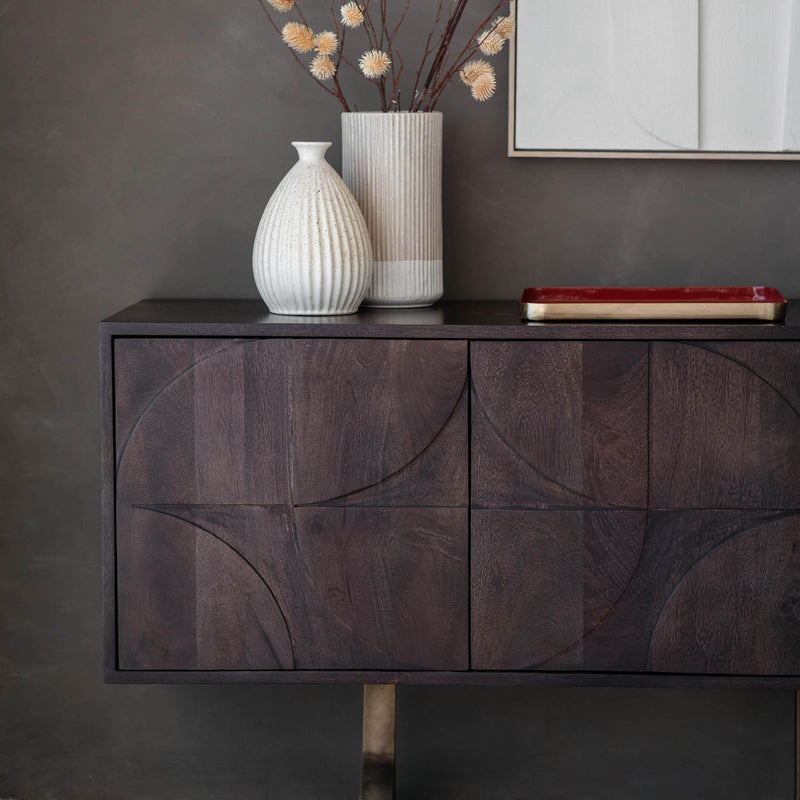 Gallery Interiors Sharma 4 Door Sideboard