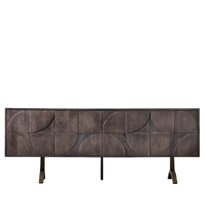 Gallery Interiors Sharma 4 Door Sideboard