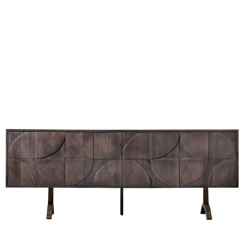 Gallery Interiors Sharma 4 Door Sideboard