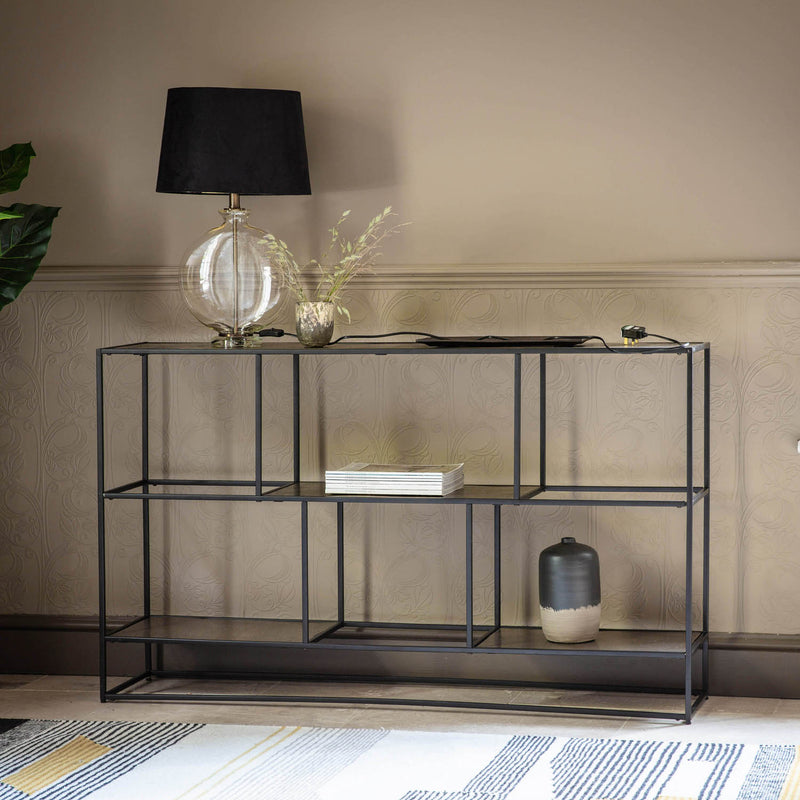 Gallery Interiors Hadston Sideboard Antique Gold
