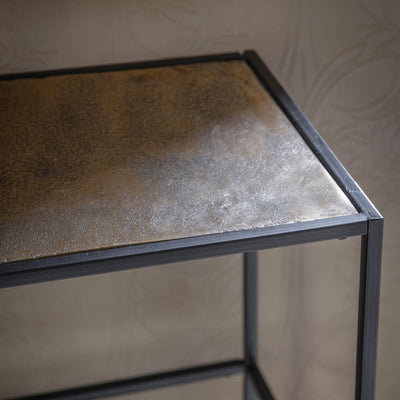Gallery Interiors Hadston Sideboard Antique Gold