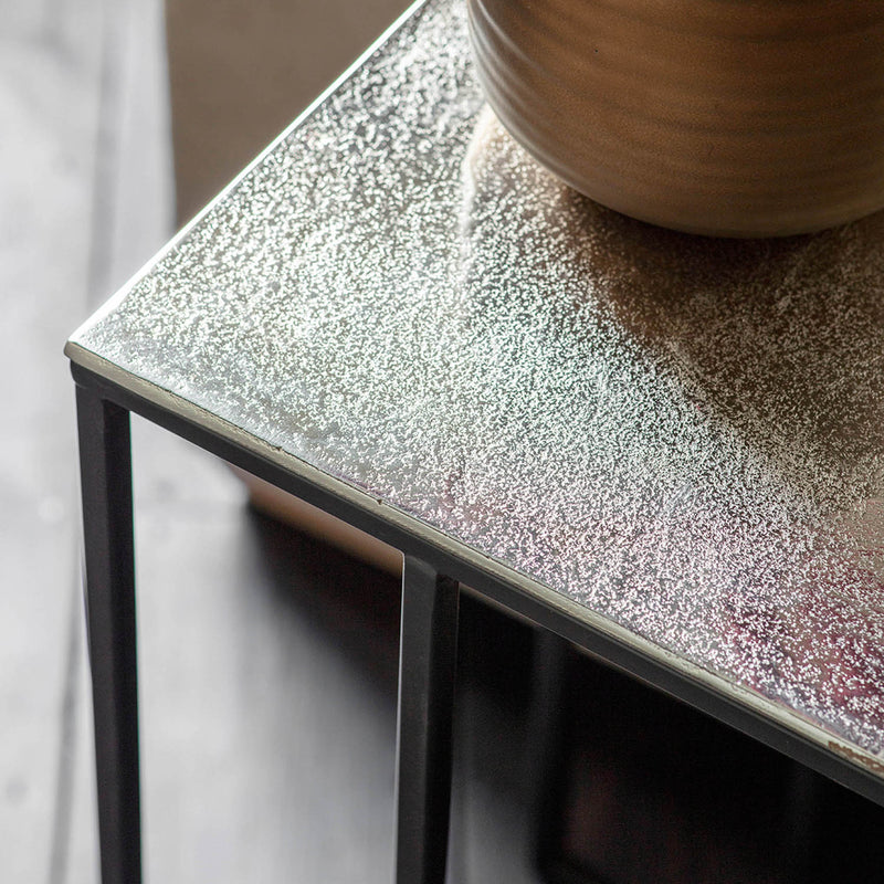 Gallery Interiors Linton Supper Table Silver