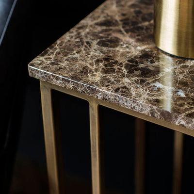Gallery Interiors Emperor Supper Table Marble