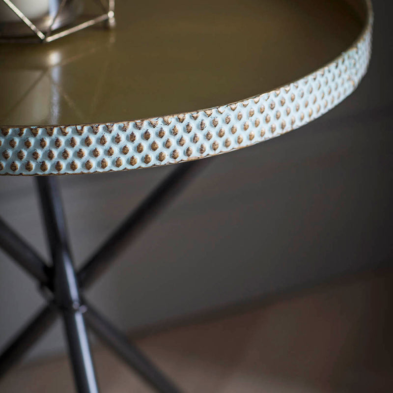 Gallery Interiors Epsom Tripod Table