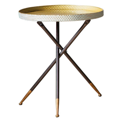 Gallery Interiors Epsom Tripod Table