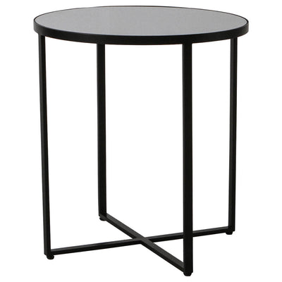 Gallery Interiors Torrance Side Table Black