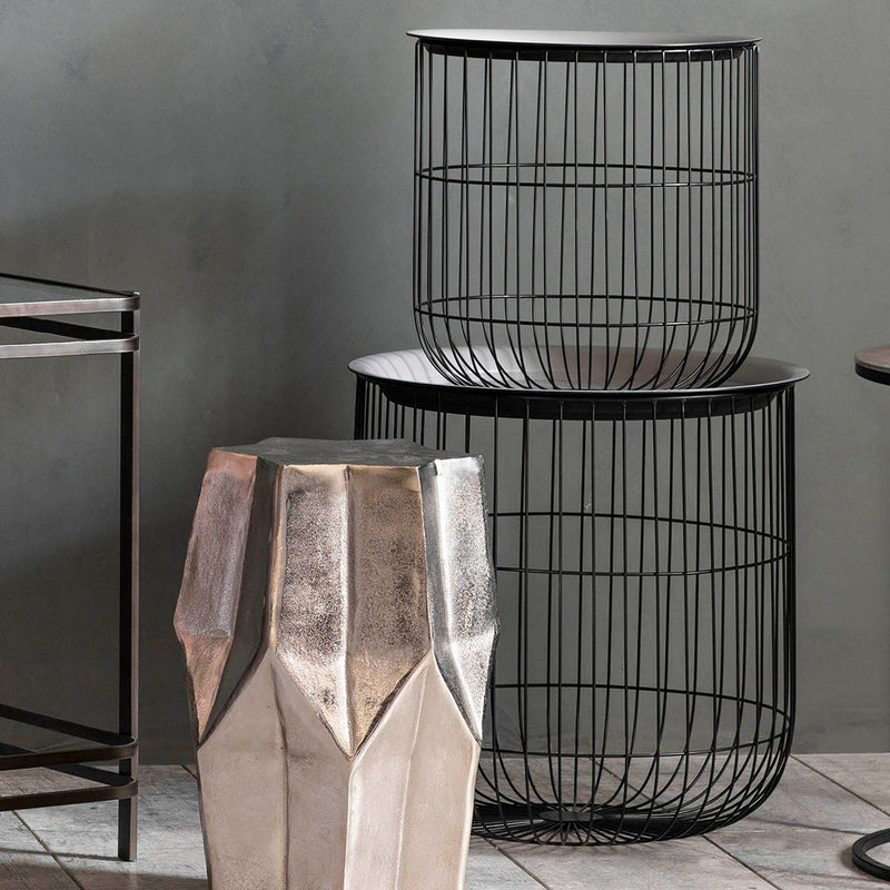 Gallery Interiors Barton Nest Of 2 Side Tables