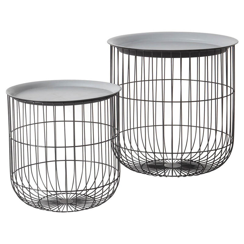 Gallery Interiors Barton Nest Of 2 Side Tables