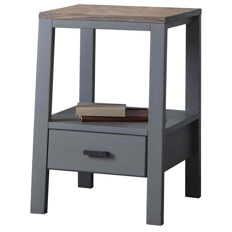 Gallery Interiors Sherwood Smoked Grey Side Table