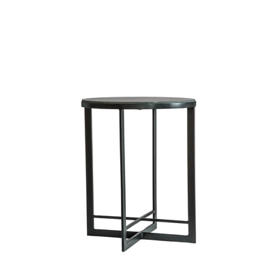 Gallery Interiors Necton Side Table Black