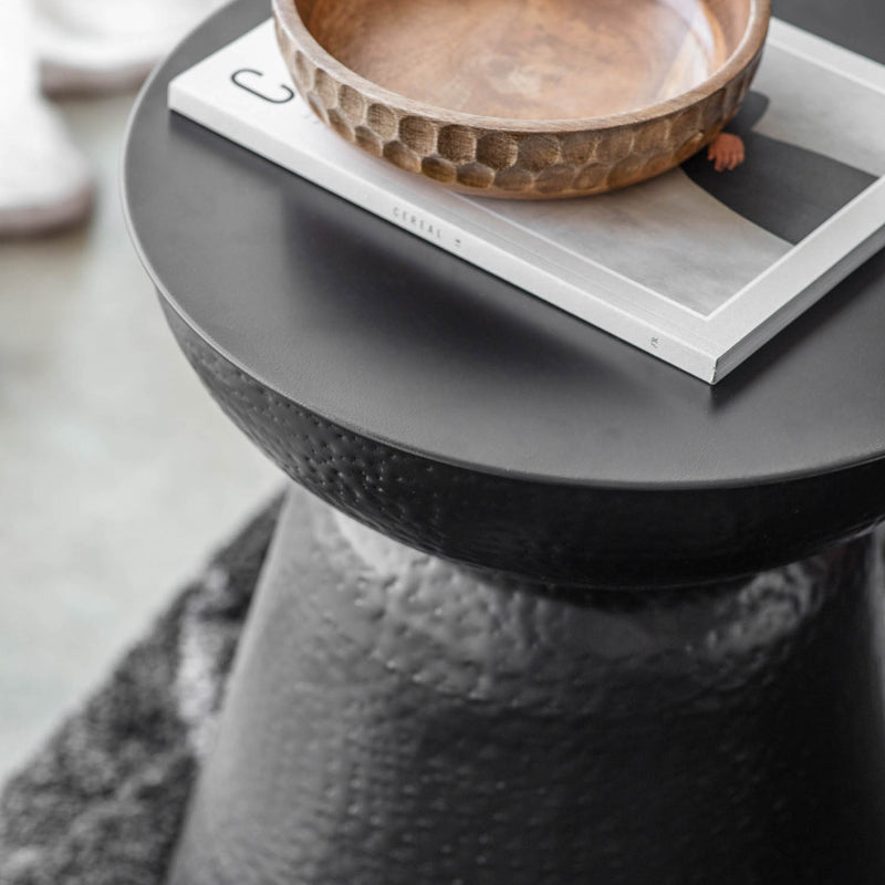 Gallery Interiors Sheldwich Side Table Black