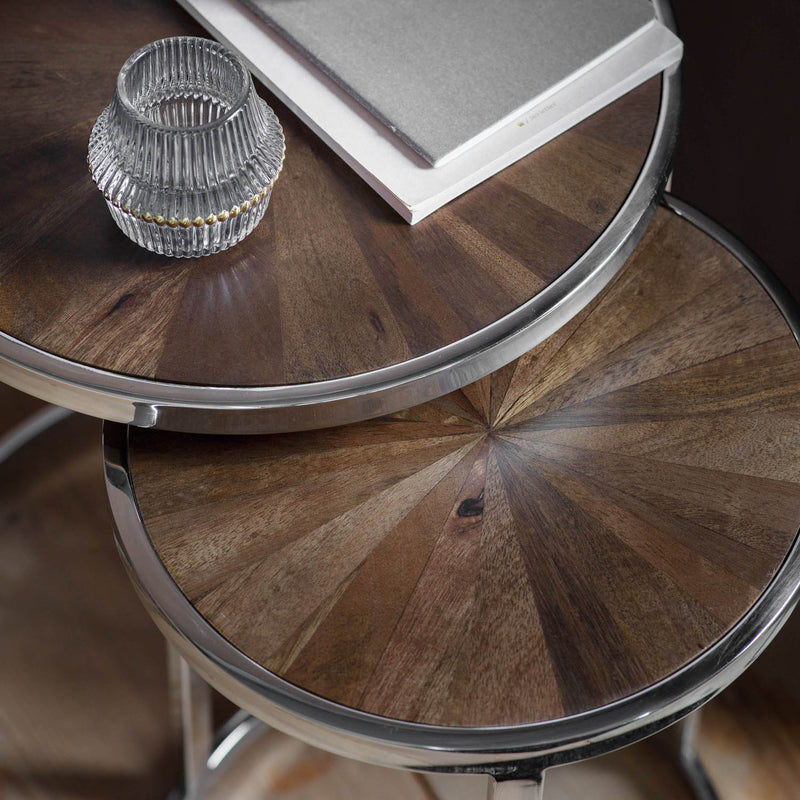 Gallery Interiors Calcot Nest of 2 Tables