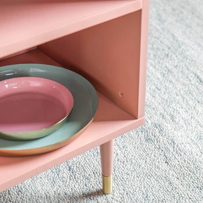 Gallery Interiors Holbrook Side Table Pink