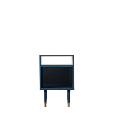 Gallery Interiors Holbrook Side Table Blue