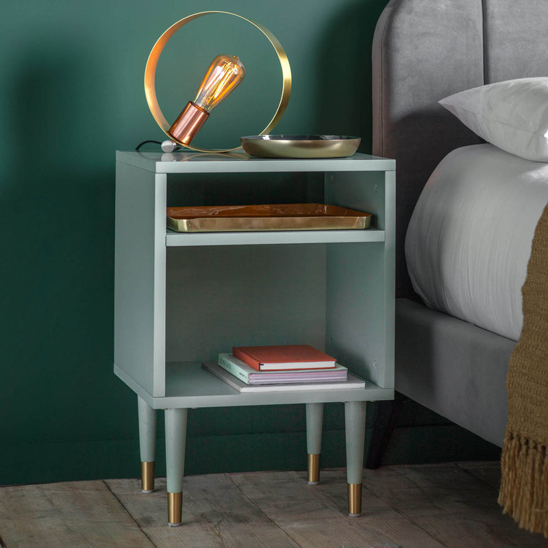 Gallery Interiors Holbrook Side Table Mint