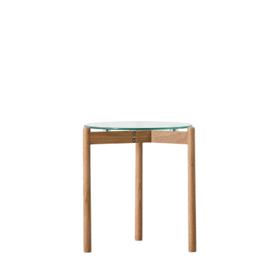 Gallery Interiors Moran Side Table Oak