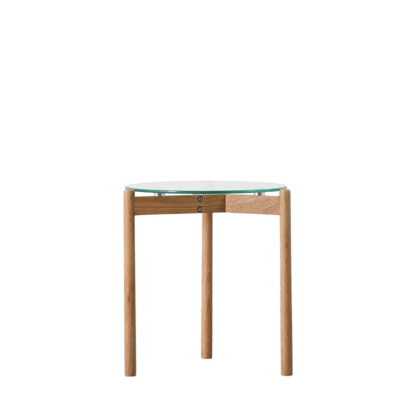 Gallery Interiors Moran Side Table Oak