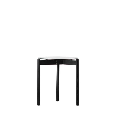 Gallery Interiors Moran Side Table Black