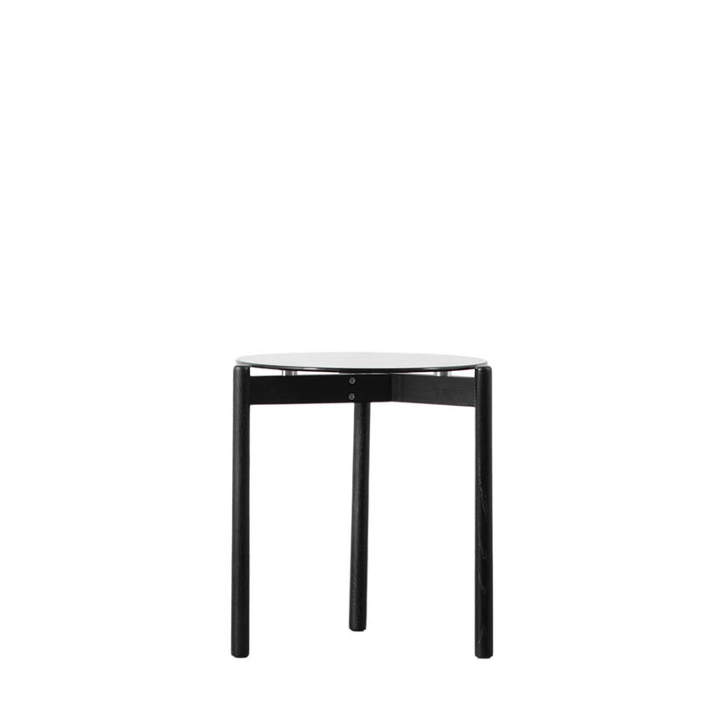 Gallery Interiors Moran Side Table Black