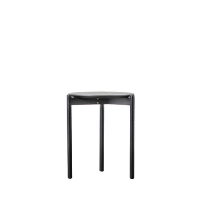 Gallery Interiors Burley Side Table Black