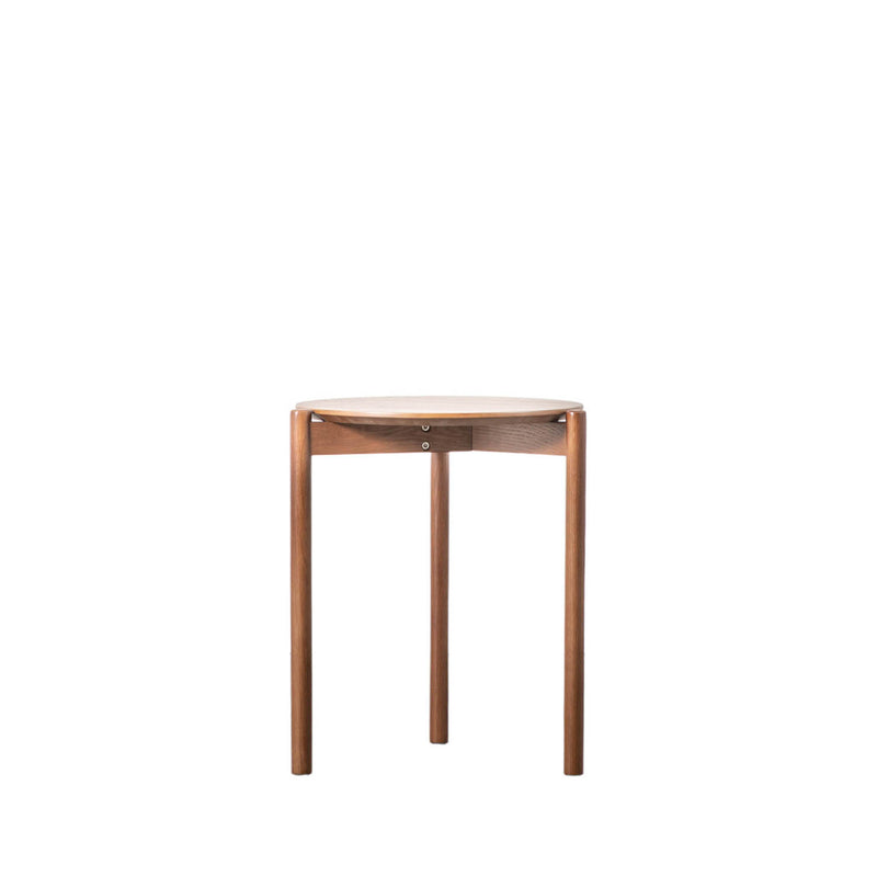 Gallery Interiors Burley Side Table Walnut