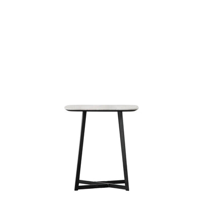 Gallery Interiors Finsbury Side Table Light Oak