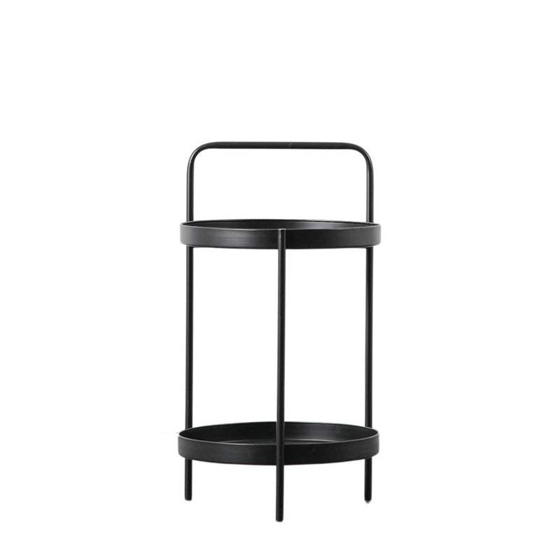 Gallery Interiors Sennen Side Table Black