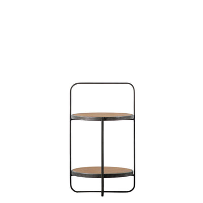 Gallery Interiors Dunley Side Table Oak