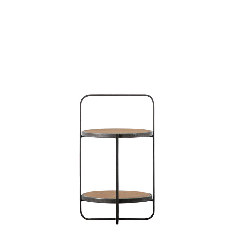 Gallery Interiors Dunley Side Table Oak