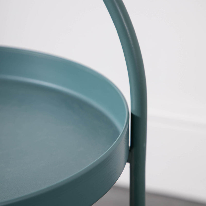 Gallery Interiors Melbury Side Table Teal