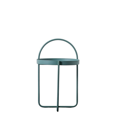 Gallery Interiors Melbury Side Table Teal