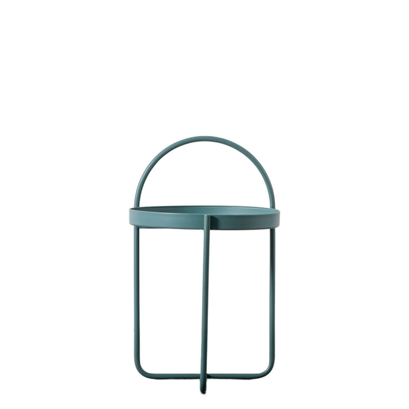 Gallery Interiors Melbury Side Table Teal