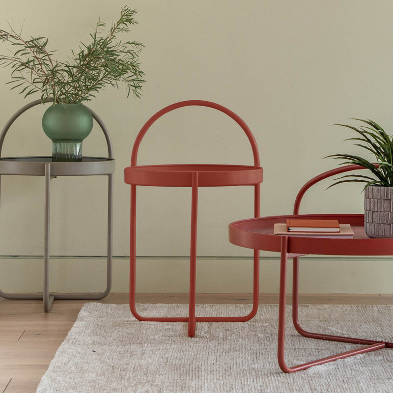 Gallery Interiors Melbury Side Table Coral