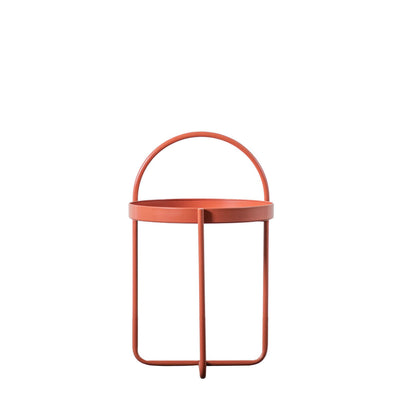 Gallery Interiors Melbury Side Table Coral