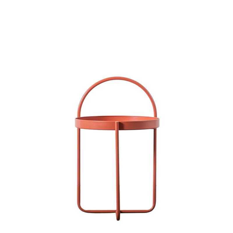Gallery Interiors Melbury Side Table Coral