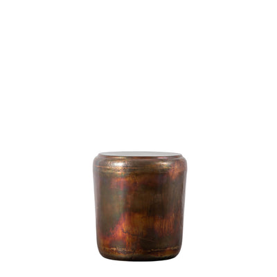 Gallery Interiors Tenison Side Table Antique Copper