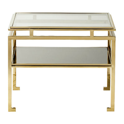 Gallery Interiors Cosenza Side Table Gold