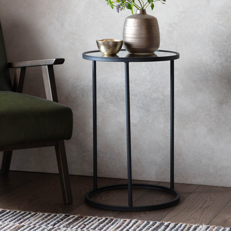 Gallery Interiors Hutton Side Table