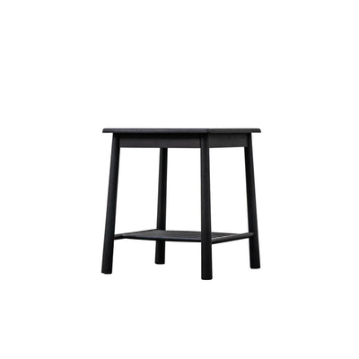 Gallery Interiors Wycombe Side Table Black