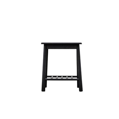 Gallery Interiors Wycombe Side Table Black