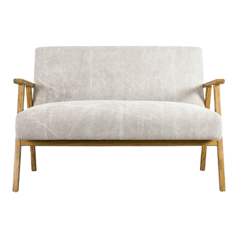 Gallery Interiors Neyland 2 Seater Sofa Natural Linen